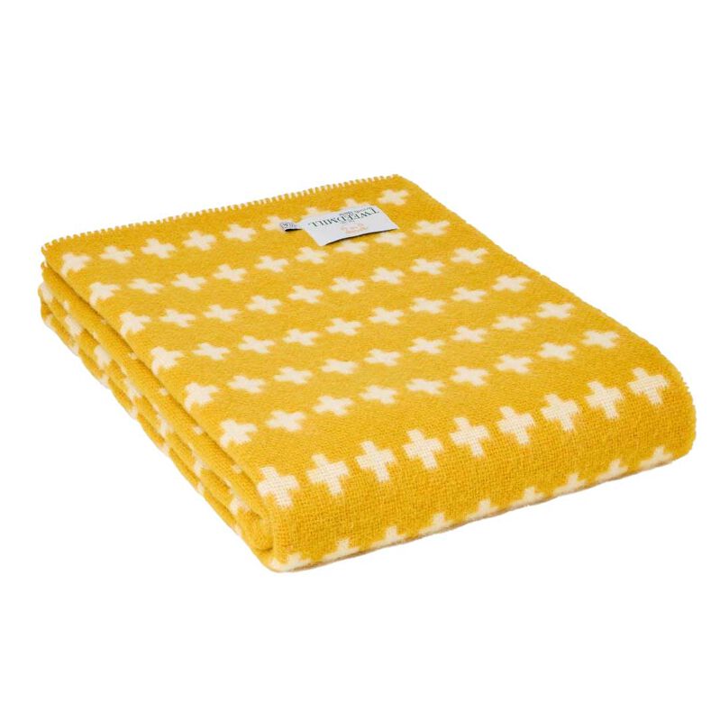 Tweedmill Pure New Wool Cloth Throw Blanket Stitch 140X200cm image number 0